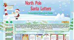 Desktop Screenshot of northpolesantaletters.net